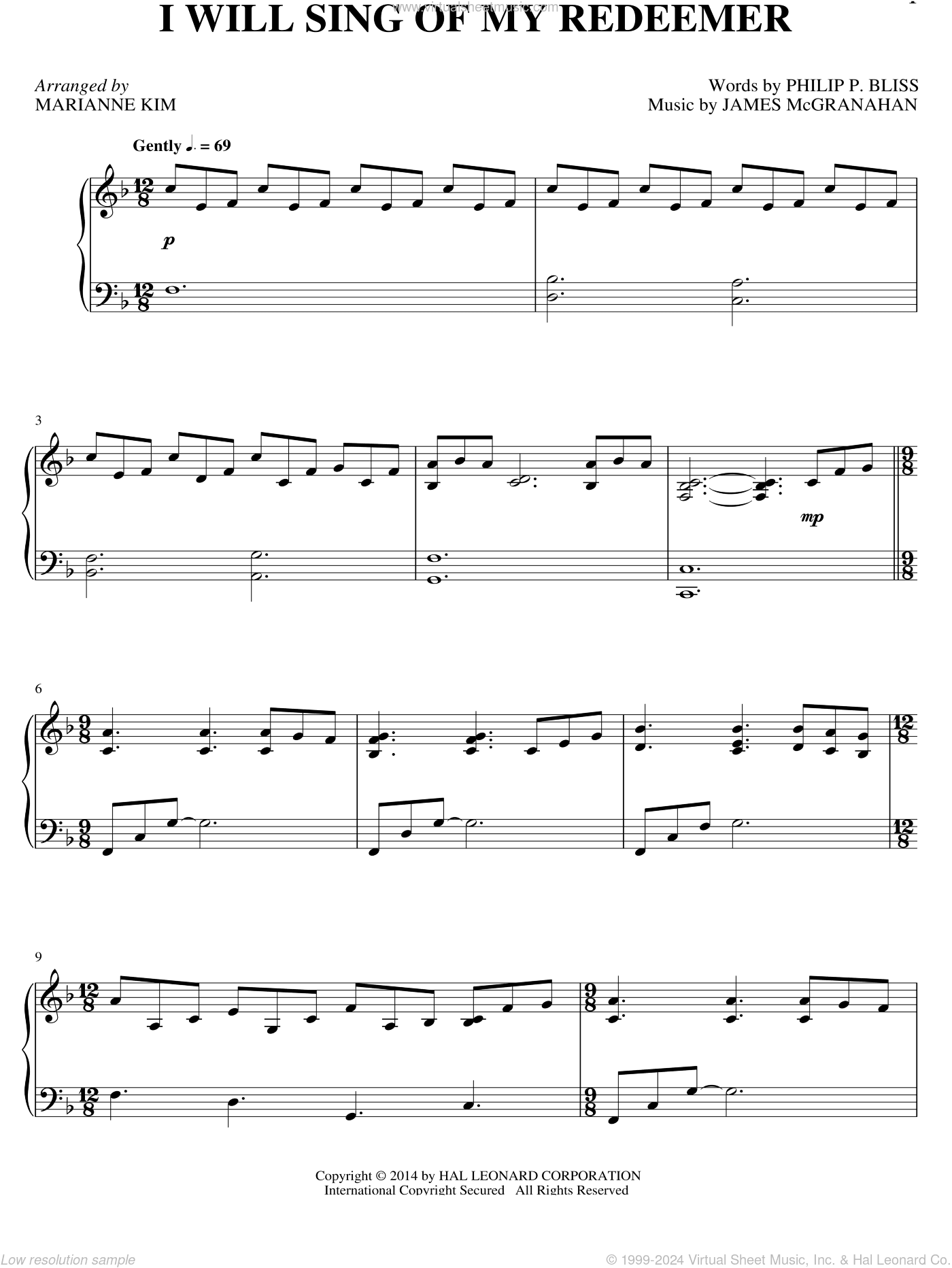 I Will Sing Of My Redeemer