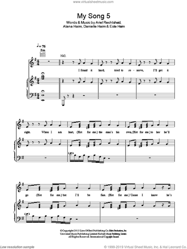 My Song 5