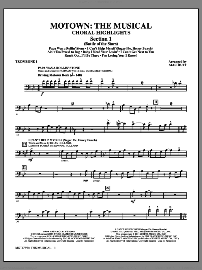 Motown: The Musical (Choral Highlights)