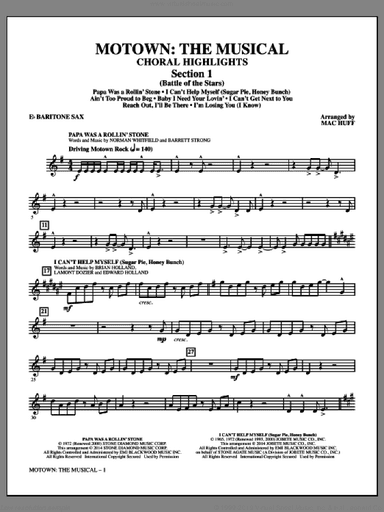 Motown: The Musical (Choral Highlights)