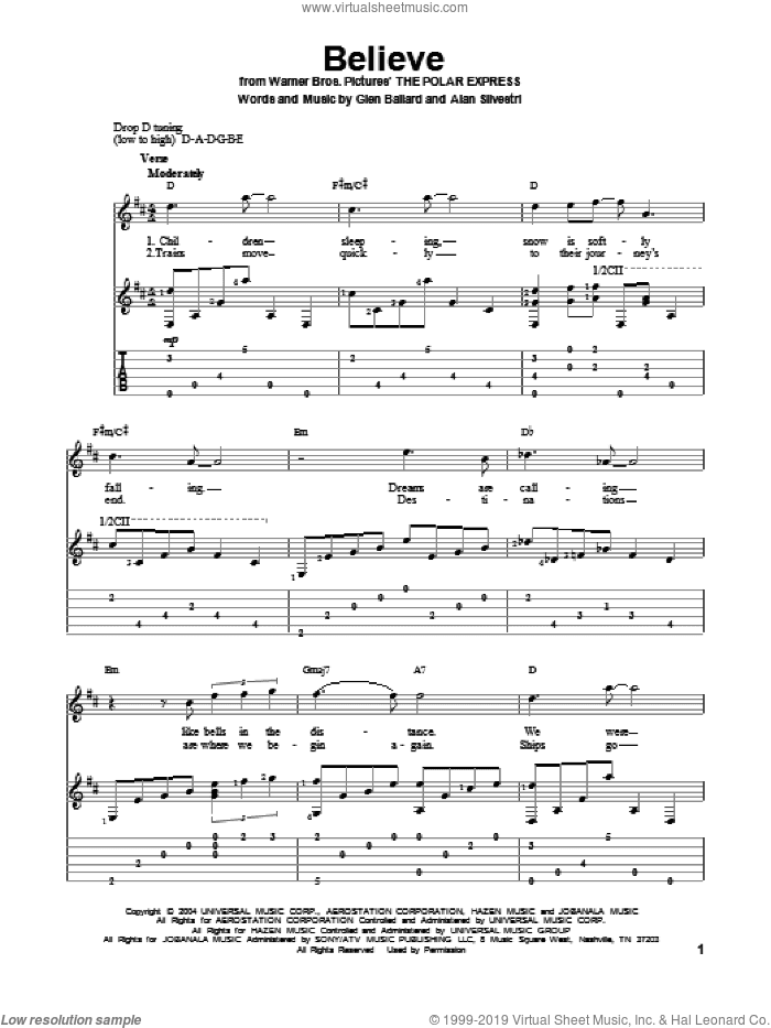 Believe (from The Polar Express)