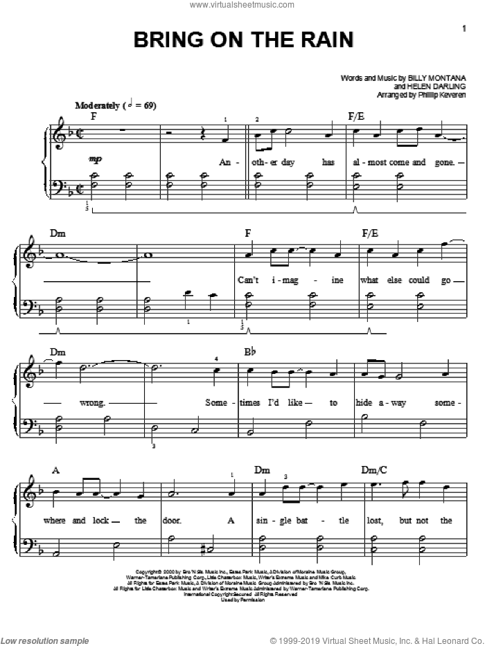 Bring On The Rain (arr. Phillip Keveren)