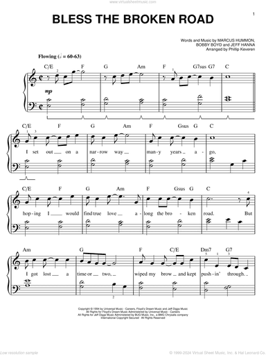 Bless The Broken Road (arr. Phillip Keveren)