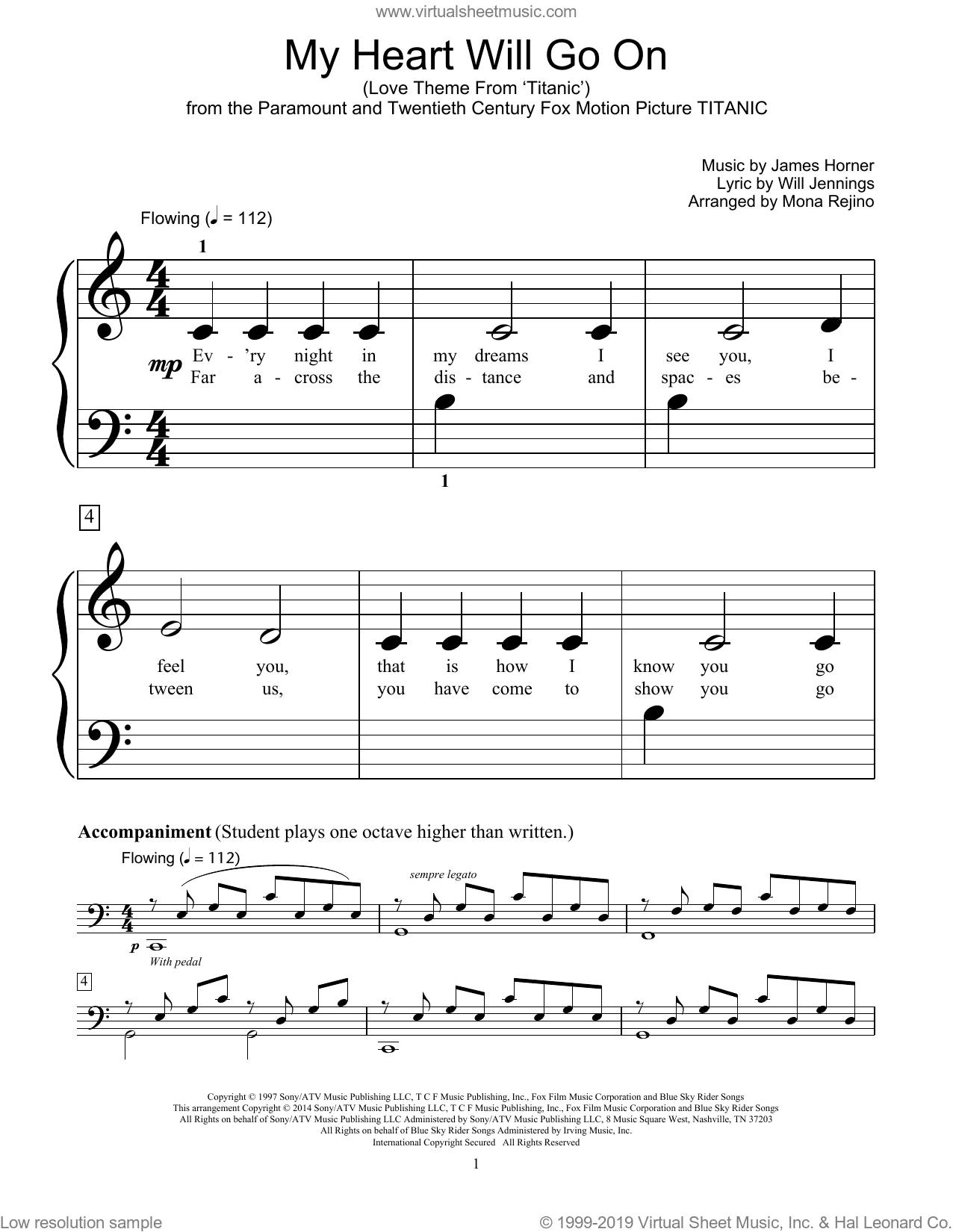 My Heart Will Go On (Love Theme from Titanic)