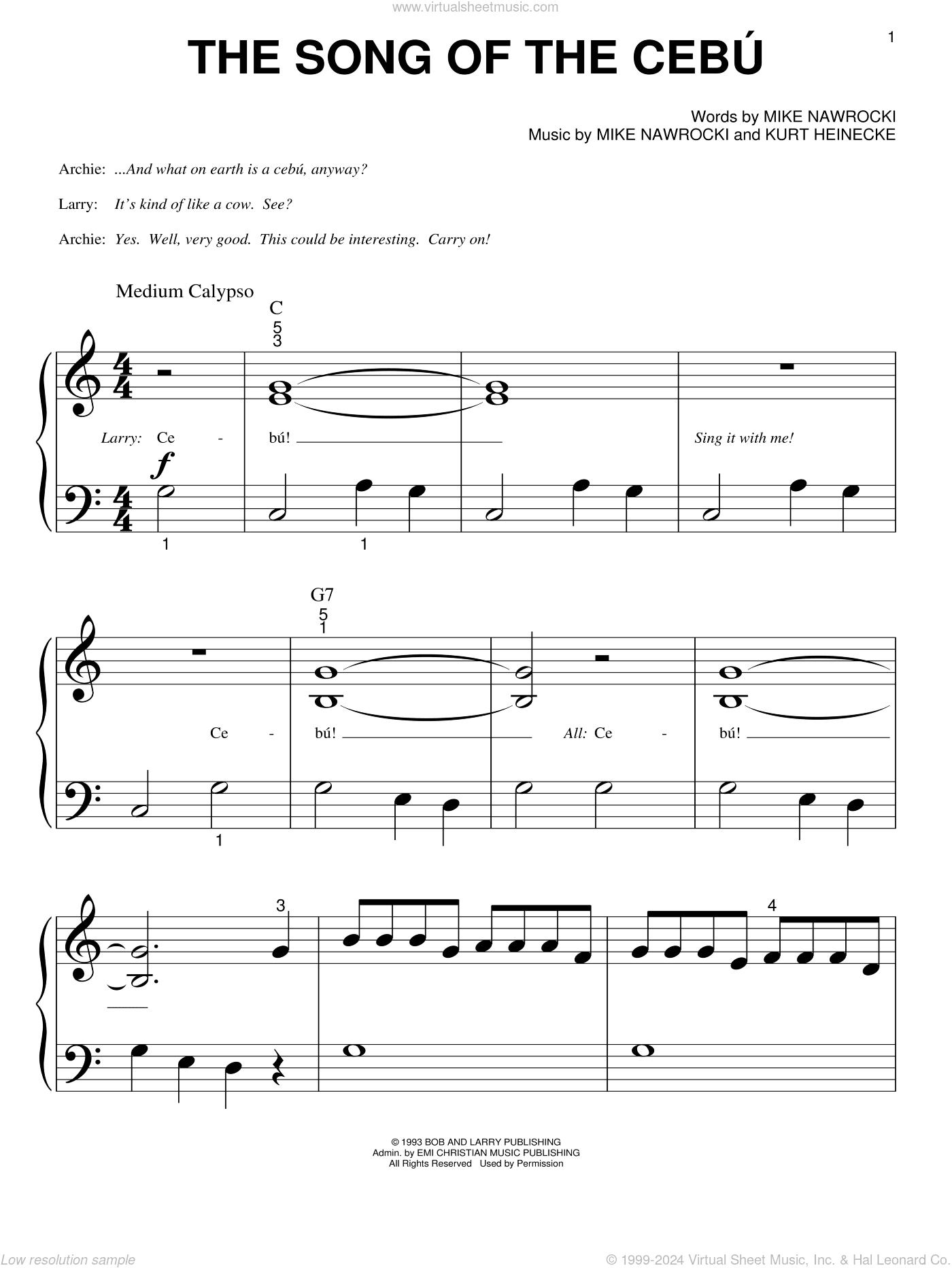 The Song Of The Cebu