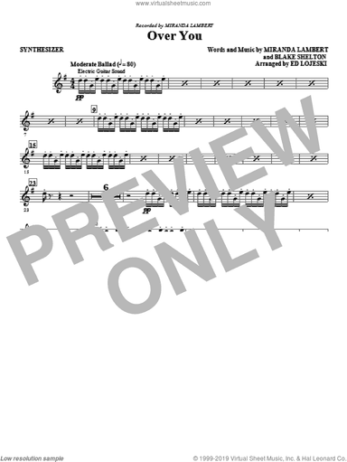 Over You (complete set of parts)