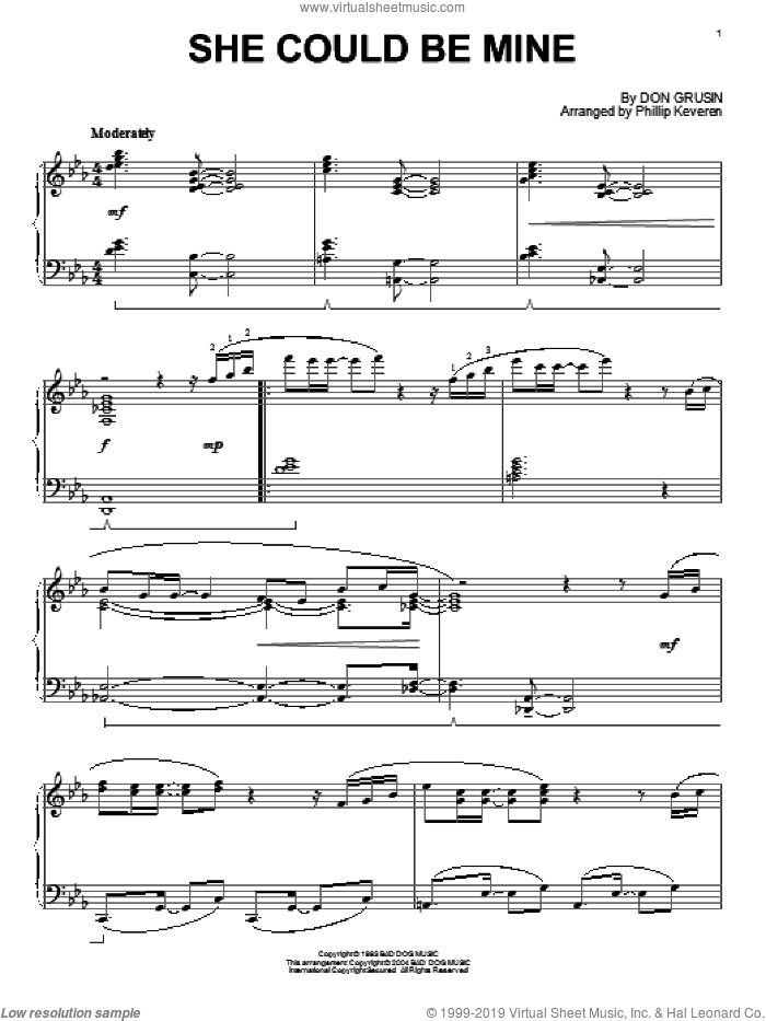 She Could Be Mine (arr. Phillip Keveren)
