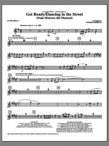 Get Ready/Dancing In The Street (complete set of parts)