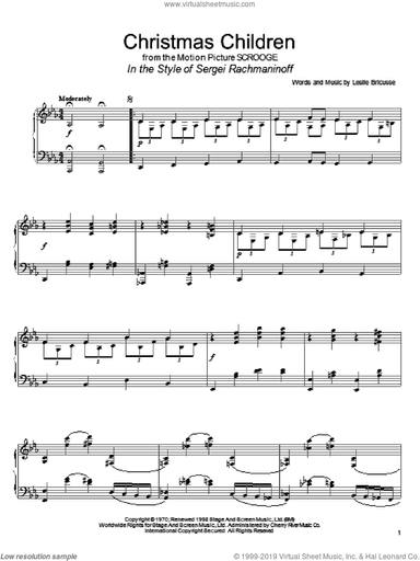 Christmas Children (in the style of Rachmaninoff) (arr. David Pearl)