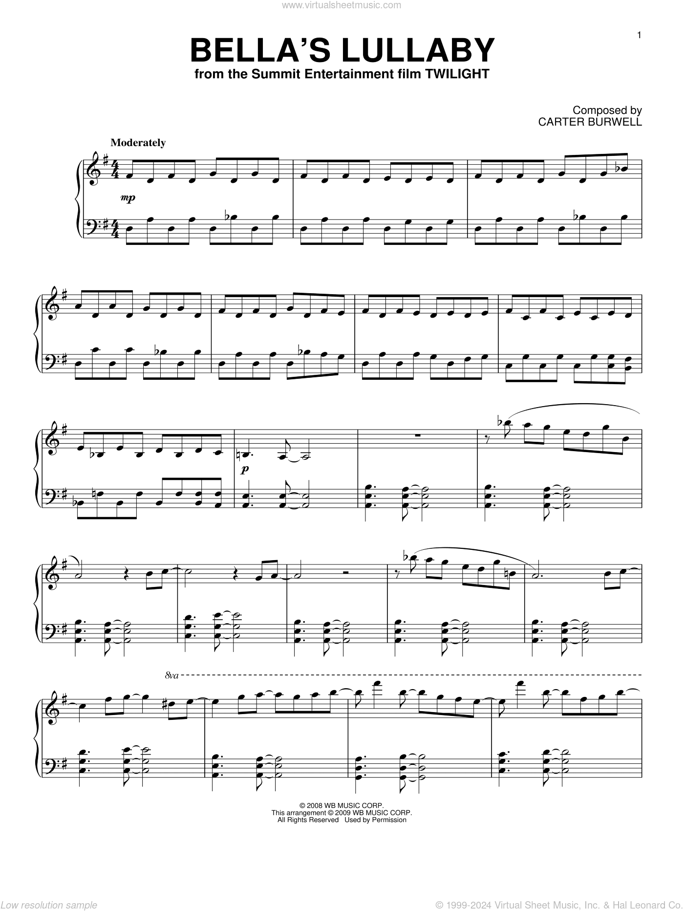 Bella's Lullaby