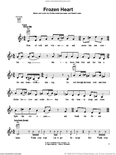 Frozen Heart (from Disney's Frozen)
