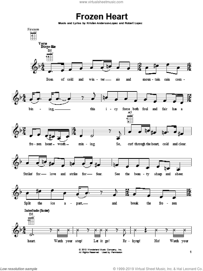 Frozen Heart (from Disney's Frozen)