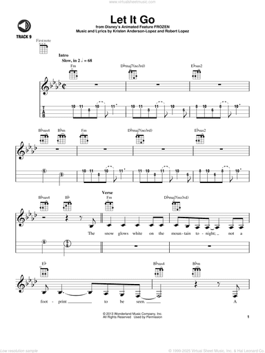 Let It Go (from Frozen)