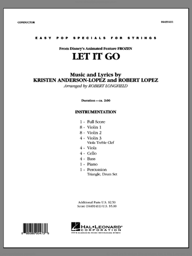 Let It Go (from Frozen) (COMPLETE)