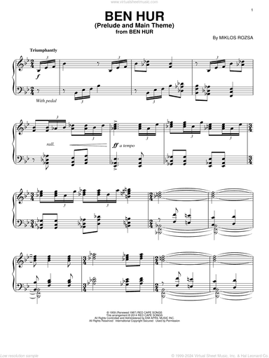 Ben Hur (Prelude and Main Theme)