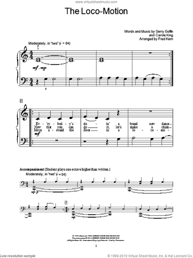 The Loco-Motion (arr. Fred Kern)