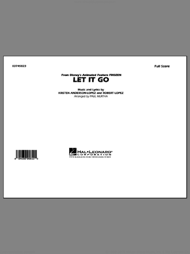 Let It Go (from Frozen) (COMPLETE)