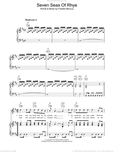 Seven Seas Of Rhye