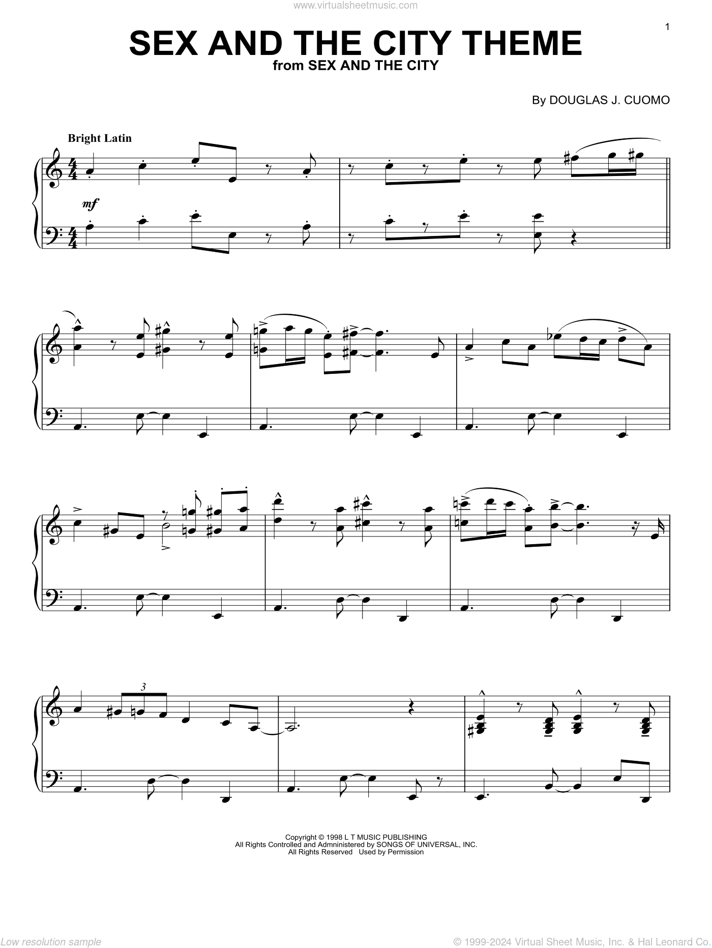 Sex And The City Theme