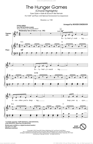 The Hunger Games (Choral Highlights)