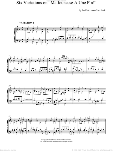 6 Variations On Ma Jeunesse A Une Fin!