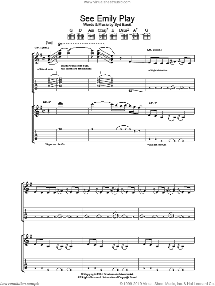See Emily Play