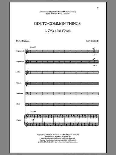 Ode To Common Things