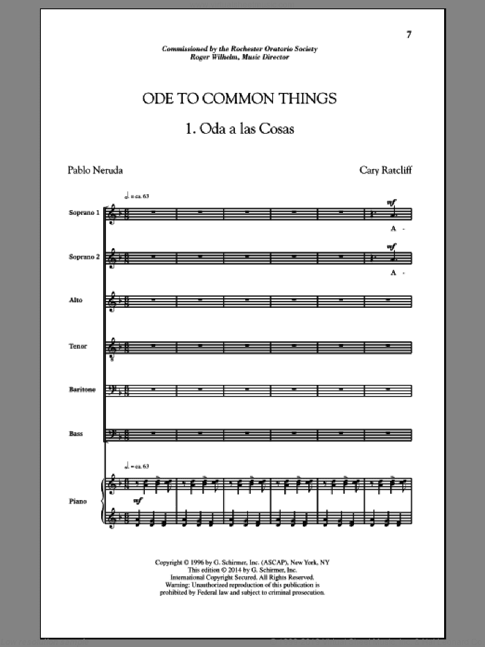 Ode To Common Things