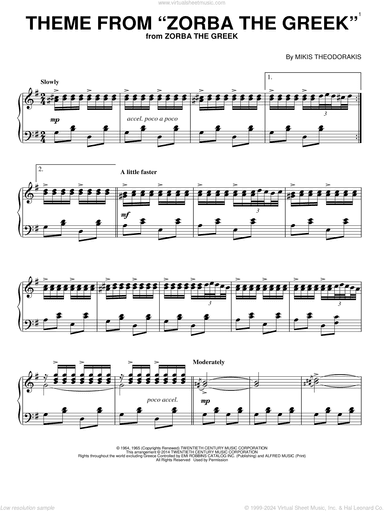 Theme From "Zorba The Greek"