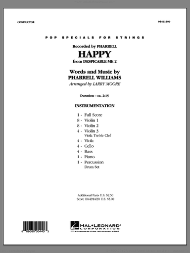 Happy (from Despicable Me 2) (COMPLETE)