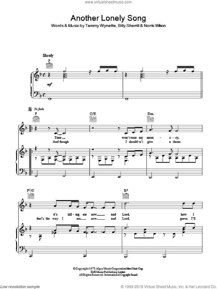 Another Lonely Song