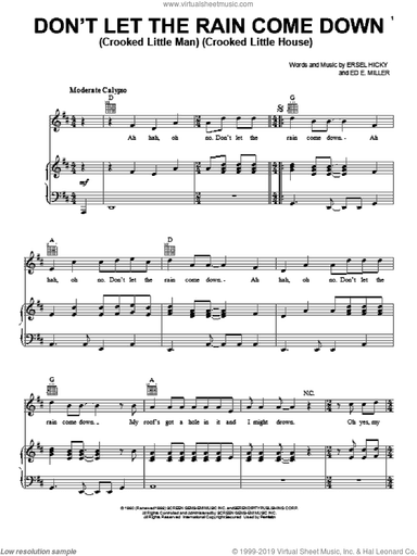 Don't Let The Rain Come Down (Crooked Little Man) (Crooked Little House)
