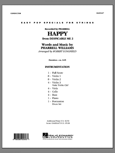 Happy (from Despicable Me 2) (COMPLETE)