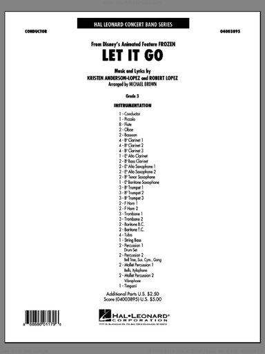 Let It Go (from Frozen) (COMPLETE)