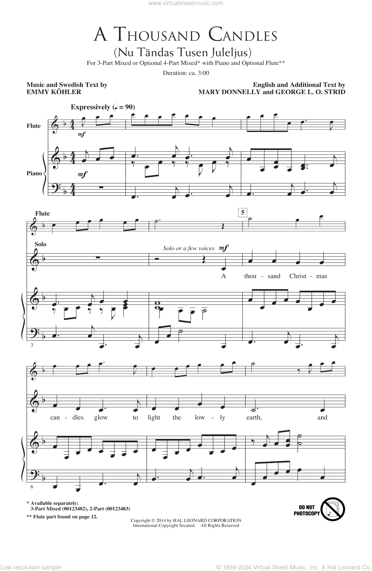 A Thousand Candles (Nu Tandas Tusen Juleljus)