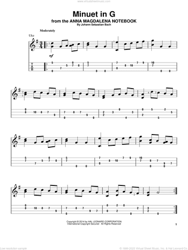 Minuet In G
