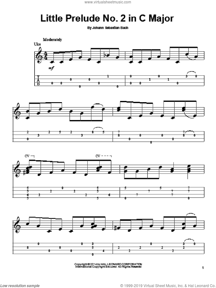 Little Prelude No. 2 in C Major