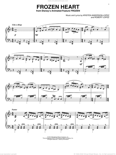 Frozen Heart (from Disney's Frozen)