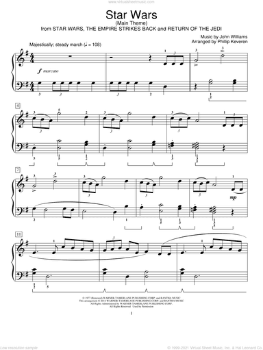 Star Wars (Main Theme) (arr. Phillip Keveren)