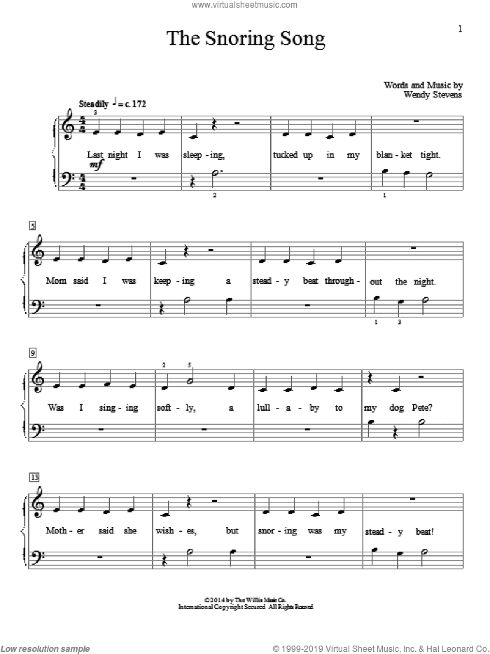 The Snoring Song