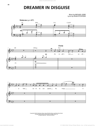 Dreamer In Disguise (from Carrie The Musical)