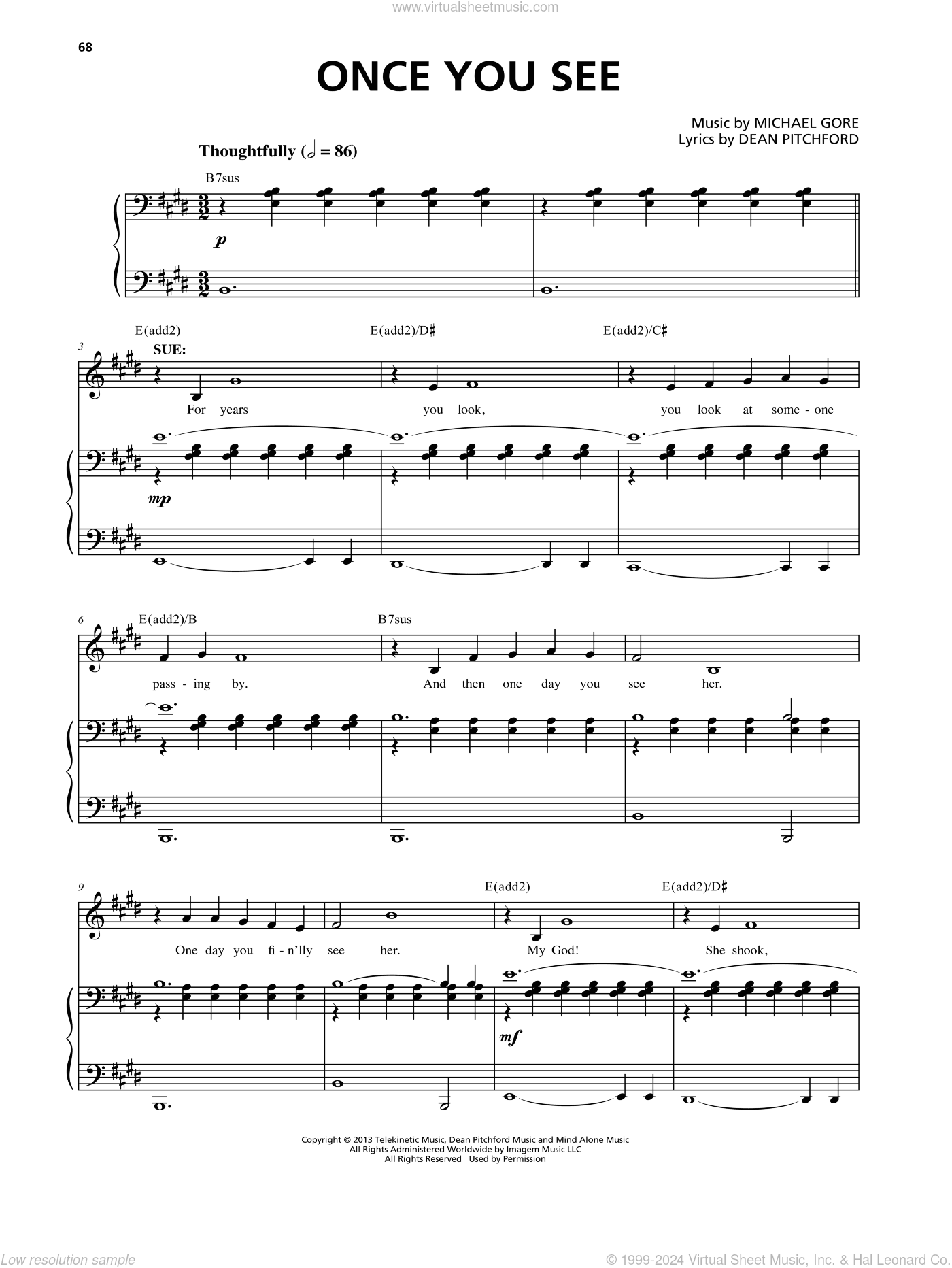 Once You See (from Carrie The Musical)