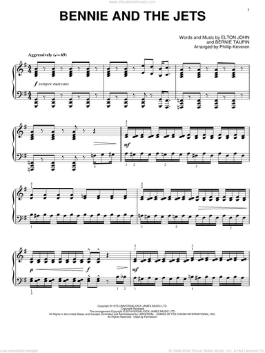 Bennie And The Jets [Classical version] (arr. Phillip Keveren)