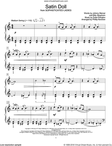 Satin Doll (arr. Phillip Keveren)