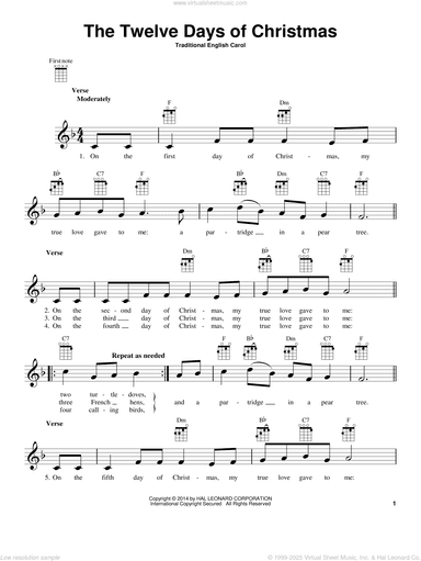 The Twelve Days Of Christmas