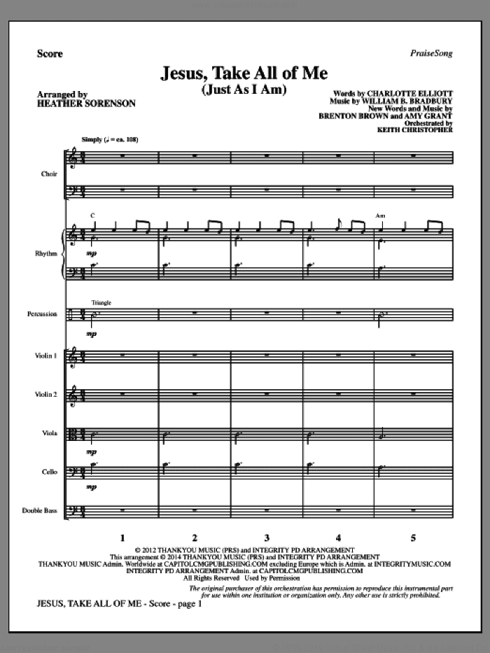 Jesus, Take All of Me (COMPLETE)