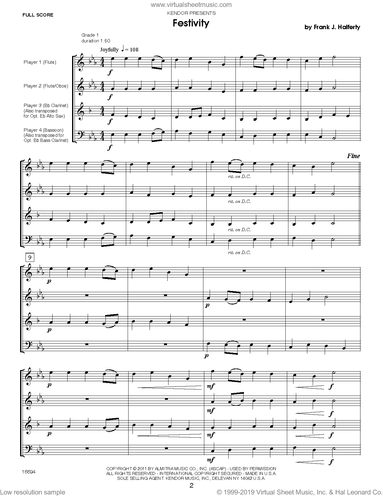 West Side Story (complete set of parts)