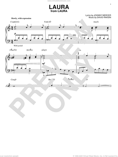Laura [Jazz version] (arr. Brent Edstrom)