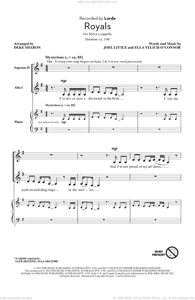 Royals (arr. Deke Sharon)