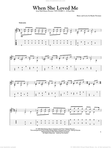 When She Loved Me (from Toy Story 2) (arr. Mark Phillips)